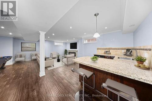 Rec Rm/Virtually staged - 1238 Strathy Avenue, Mississauga, ON 