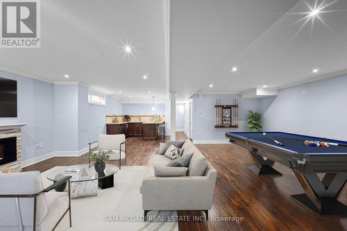 Rec Rm/Virtually staged - 1238 Strathy Avenue, Mississauga, ON 