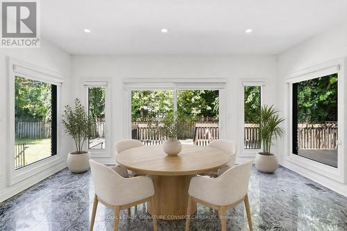 AI Staging - Breakfast area - 6 Lailey Crescent, Toronto, ON 