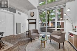 bonus den space overlooking terrace - 