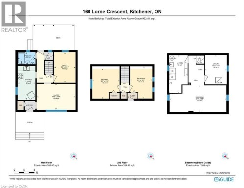 Floor plan - 160 Lorne Crescent, Kitchener, ON 