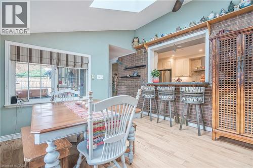Fantastic entertainment space with pass through from the kitchen. - 115 Southwood Drive, Cambridge, ON 