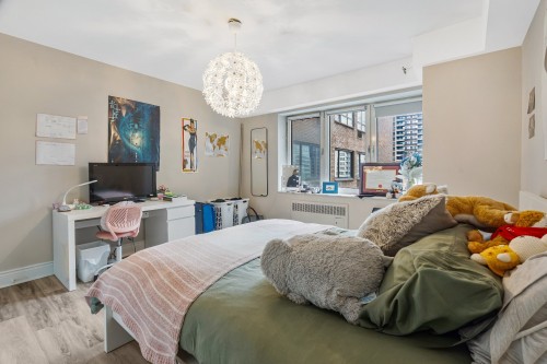 Chambre à coucher - 501-3445 Rue Drummond, Montréal (Ville-Marie), QC 