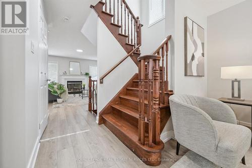 Hardwood Staircase - 937 Vickerman Way, Milton, ON 