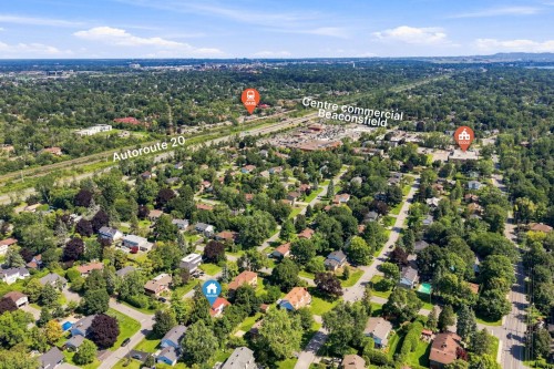 Photo aérienne - 176 Hampshire Road, Beaconsfield, QC 