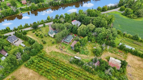 Aerial View - 108 Ch. Du Bas-De-La-Rivière, Rigaud, QC 