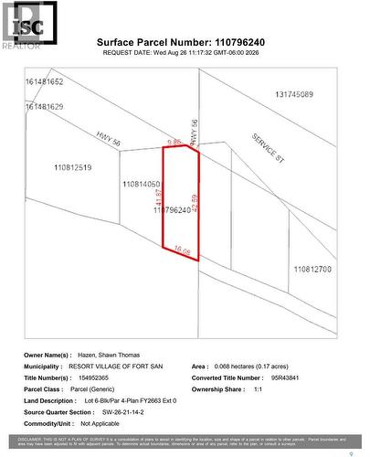 988 56 Highway, Fort San, SK 
