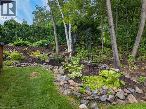 Private rear yard and terrific gardens - 2023 Latimer Crescent, Greater Sudbury, ON 