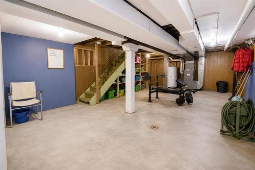 Full basement with plenty of storage. - 697 Sara Avenue, Winnipeg, MB 