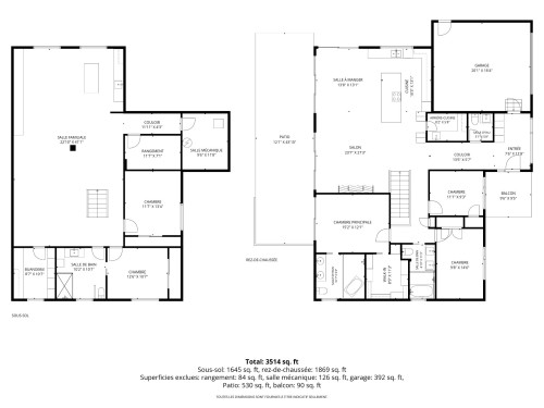 Floor Plan - 476 Av. Townshend, Saint-Lambert, QC 