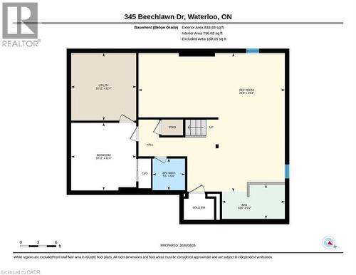Floor plan - 345 Beechlawn Drive, Waterloo, ON 