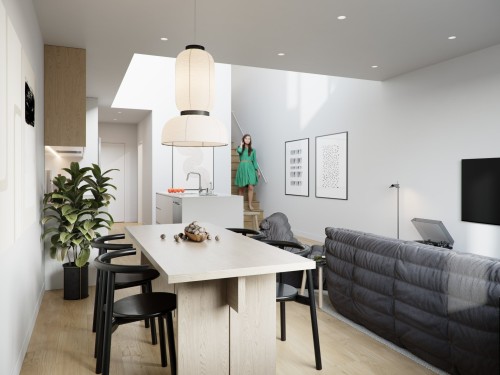 Vue d'ensemble - 302-5973 Av. Papineau, Montréal (Rosemont/La Petite-Patrie), QC 