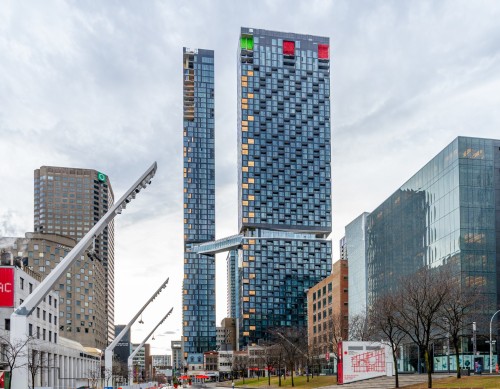 Façade - 3724-1210 Rue Jeanne-Mance, Montréal (Ville-Marie), QC 