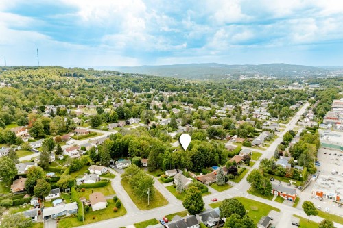 Photo aérienne - Rue Normand, Sherbrooke (Fleurimont), QC 