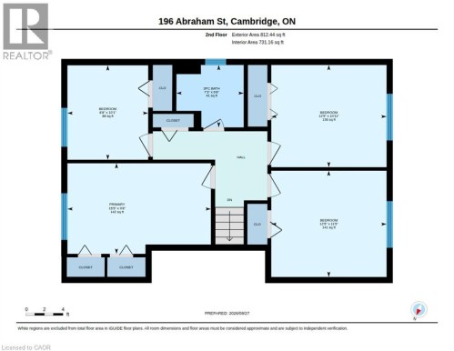 Floor plan - 196 Abraham Street, Cambridge, ON 