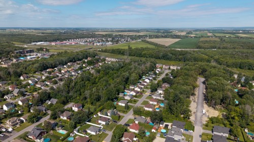 Vue d'ensemble - Rue Des Saules, Les Coteaux, QC 