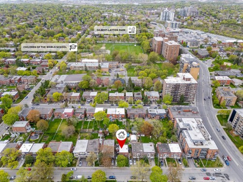 Photo aérienne - 5412 Av. Montclair, Montréal (Côte-Des-Neiges/Notre-Dame-De-Grâce), QC 