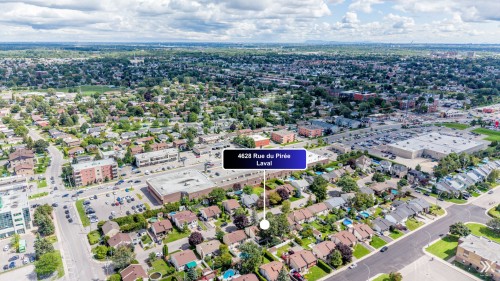 Photo aérienne - 4628 Rue Du Pirée, Laval (Vimont), QC 