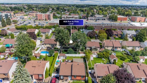 Photo aérienne - 4628 Rue Du Pirée, Laval (Vimont), QC 
