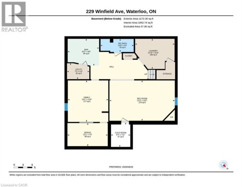 Floor plan - 229 Winfield Avenue, Waterloo, ON 