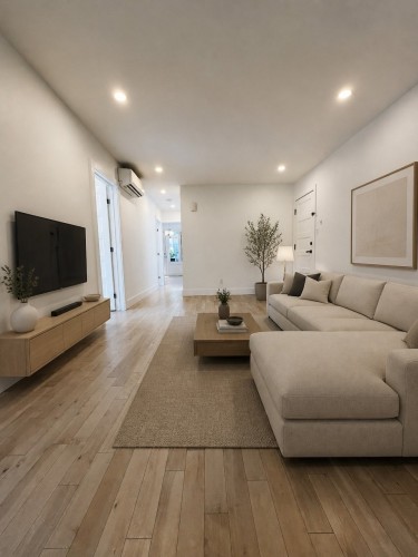 Living Room - 8912 Av. De Chateaubriand, Montréal (Ahuntsic-Cartierville), QC 