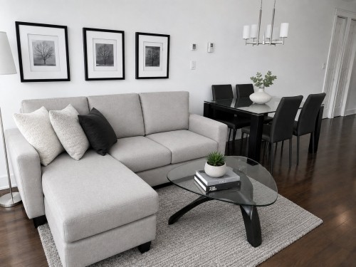 Living Room - 400-1225 Boul. Robert-Bourassa, Montréal (Ville-Marie), QC 