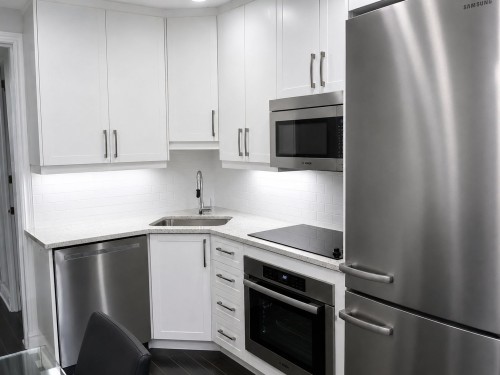 Kitchen - 400-1225 Boul. Robert-Bourassa, Montréal (Ville-Marie), QC 