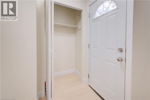 Entry closet can be easily converted to laundry closet. - 150 Westcourt Place, Waterloo, ON 