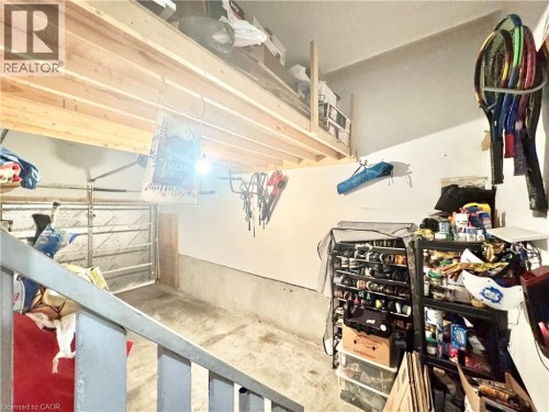 Gives ample space to store tires and other things along with the car.  It also has EV charging. - 1335 Countrystone Drive, Kitchener, ON 