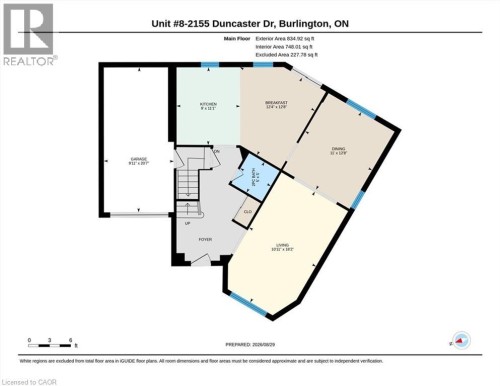 2155 Duncaster Drive Unit# 8, Burlington, ON 