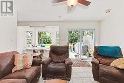 Cozy Familyroom with Patio doors off to Large Deck - 