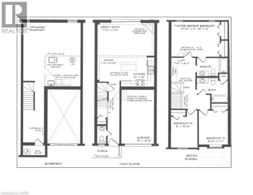 Floor plan - 507 Beaumont Crescent, Kitchener, ON 
