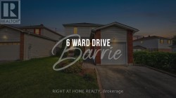 6 WARD DRIVE Barrie, ON L4N 7N9