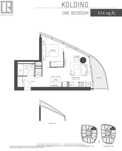 2111 - 14 YORK STREET , Toronto, Ontario M5J 0A9 2