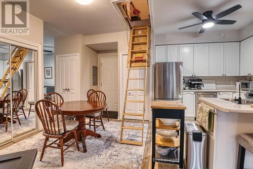 Attic access for storage space. - 102 - 760 Woodhill Drive, Centre Wellington (Fergus), ON 