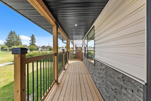 Rebuilt front porch - 804 Polson Avenue, Winnipeg, MB 