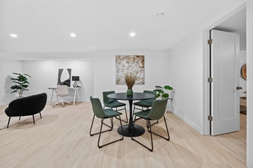 Basement dining or room for games/play space - 804 Polson Avenue, Winnipeg, MB 
