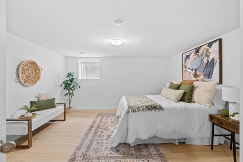 Basement bedroom with legal egress window - 804 Polson Avenue, Winnipeg, MB 