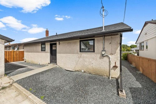 Low maintenance back yard - 804 Polson Avenue, Winnipeg, MB 