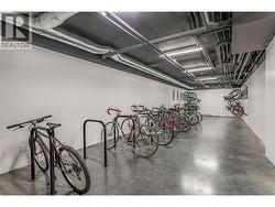 Secure bike storage room - 