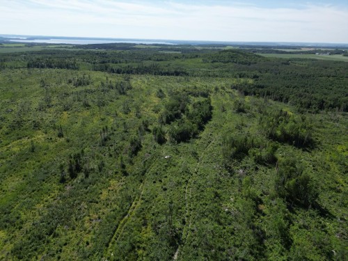 Aerial View - Rg Forget, Saint-Eugène-De-Guigues, QC 