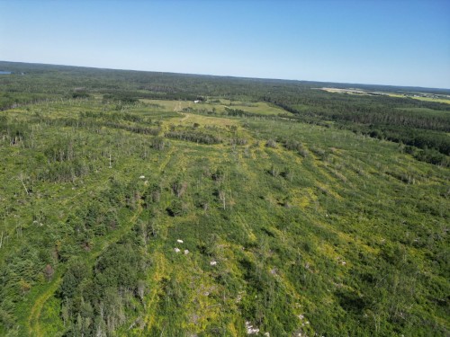 Aerial View - Rg Forget, Saint-Eugène-De-Guigues, QC 