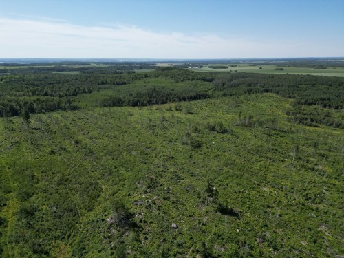 Aerial View - Rg Forget, Saint-Eugène-De-Guigues, QC 
