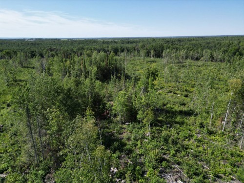 Aerial View - Rg Forget, Saint-Eugène-De-Guigues, QC 