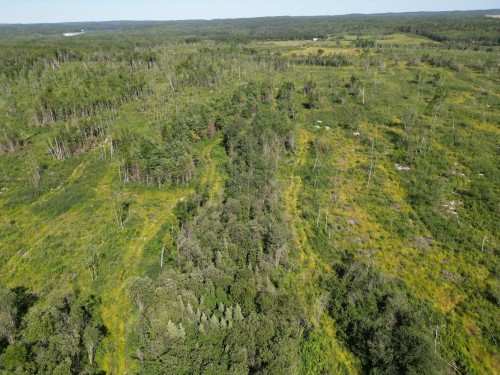 Aerial View - Rg Forget, Saint-Eugène-De-Guigues, QC 