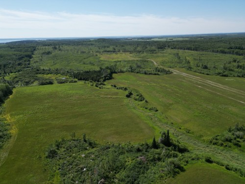 Aerial View - Rg Forget, Saint-Eugène-De-Guigues, QC 