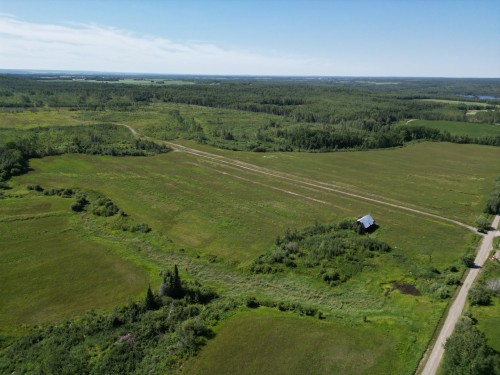 Aerial View - Rg Forget, Saint-Eugène-De-Guigues, QC 