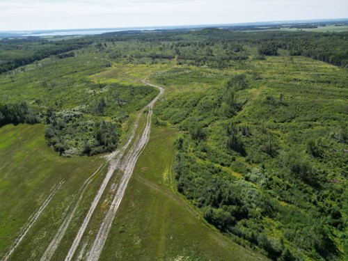 Aerial View - Rg Forget, Saint-Eugène-De-Guigues, QC 