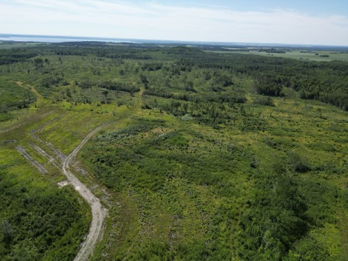 Aerial View - Rg Forget, Saint-Eugène-De-Guigues, QC 