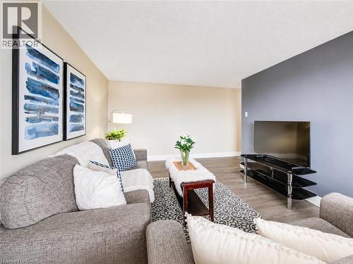Wood-finish flooring throughout - 4 Avalon Place Unit# 303, Kitchener, ON 
